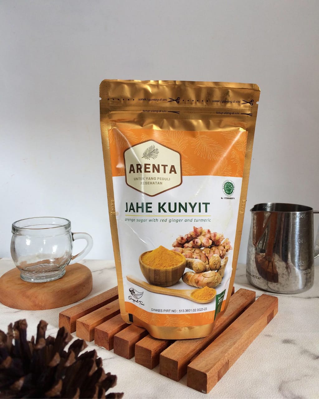 Gula Kunyit Jahe Merah Arenta